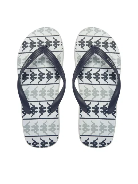 Japonke Kappa Blue Marine White Grey Lt Lead Mornarsko modra bela