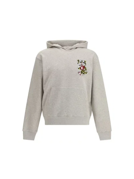 Bluza z kapturem Kenzo z kapturem szara