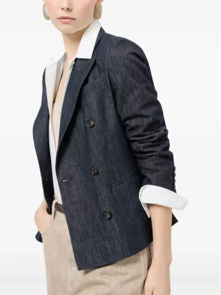 Blejzer Brunello Cucinelli keper plava