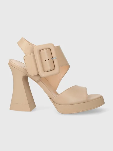 AGL sandale de piele JANIS bej