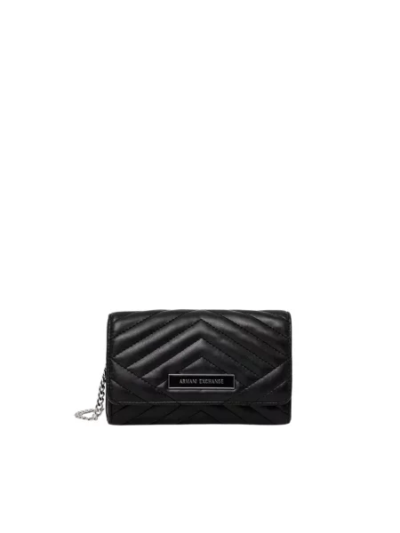 Armani Exchange portfel czarny