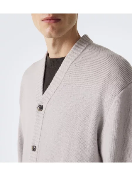 Cardigan Lisa Yang din cașmir alb