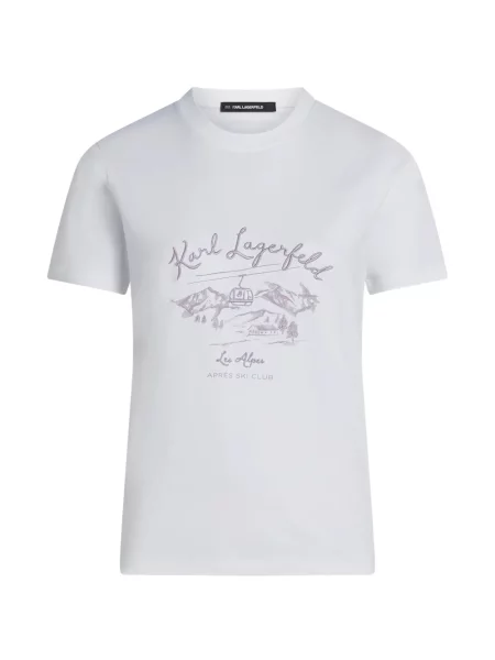 Tricou Karl Lagerfeld alb