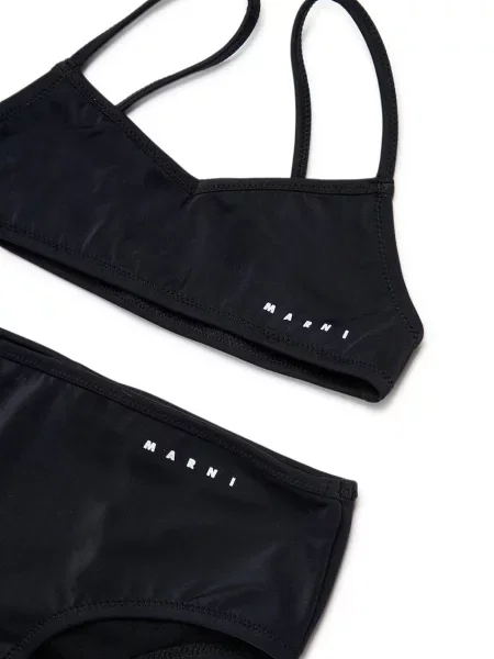 Marni kétrészes fürdőruha gyerek SWIMSUIT fekete