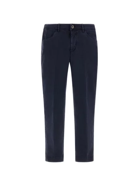 Pantaloni Herno cu 5 buzunare albastru