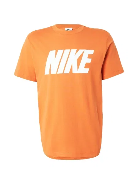 Nike Sportswear Tricou Club portocaliu alb