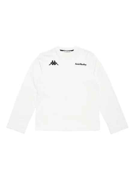 Tricou Acne Studios cu autograf alb
