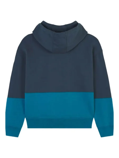 Hanorac cu glugă Maison Kitsune albastru