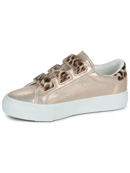 Pantofi Only cu velcro auriu