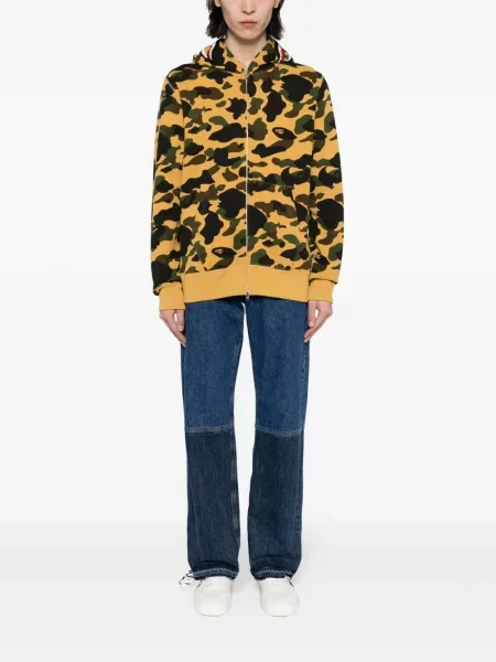 Džemperis su gobtuvu A Bathing Ape® geltona