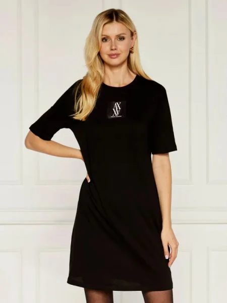 Armani Exchange Rochie negru