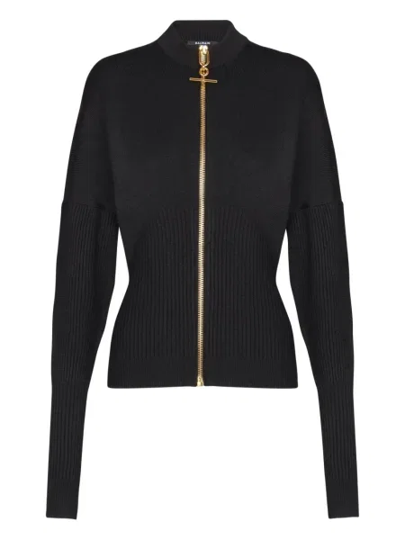 Cardigan Balmain tricotate negru