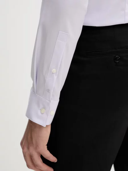Calvin Klein férfi ing elasztánnal lila