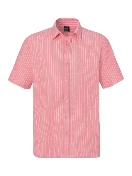 JOHN DEVIN Košile světle červená / vlny bílé