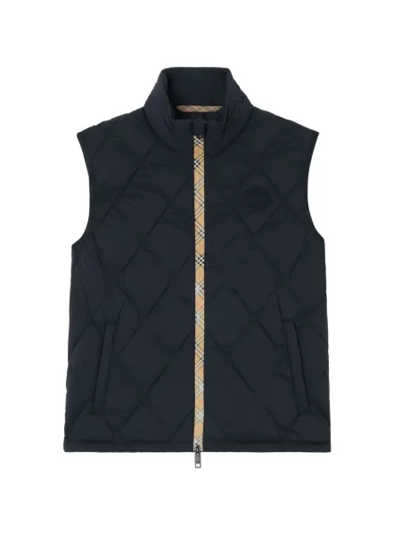 Matlasat vestă Burberry albastru