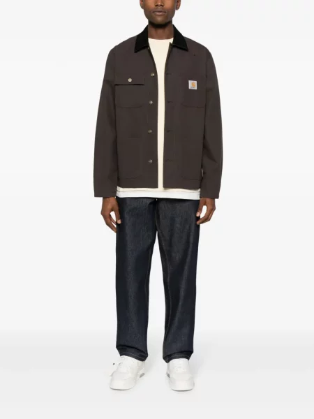 Tiesūs džinsai Carhartt Wip mėlyna
