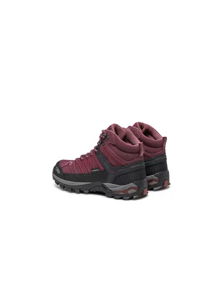 Trekking čevlji CMP Rigel Mid Wmn Trekking Shoes Wp Bordo rdeča