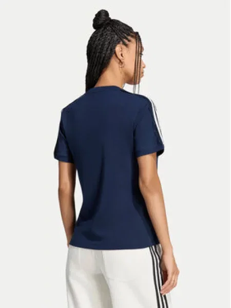 Adidas Póló Lace 3 Stripes Sötétkék