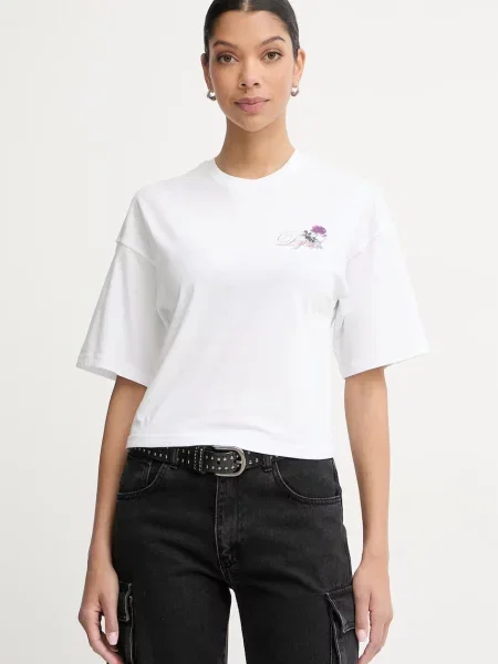 Crop top Diesel biały