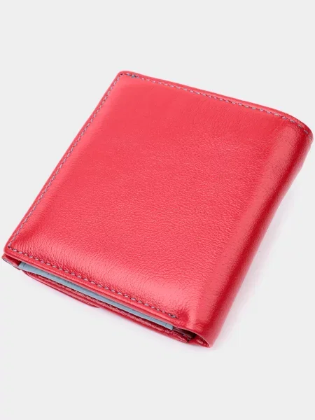 ST Leather Accessories Гаманець Шкіра червоний