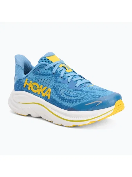 Gyerek futócipő HOKA Clifton 10 alpine blue/foggy night. Méret: 38 EU kék