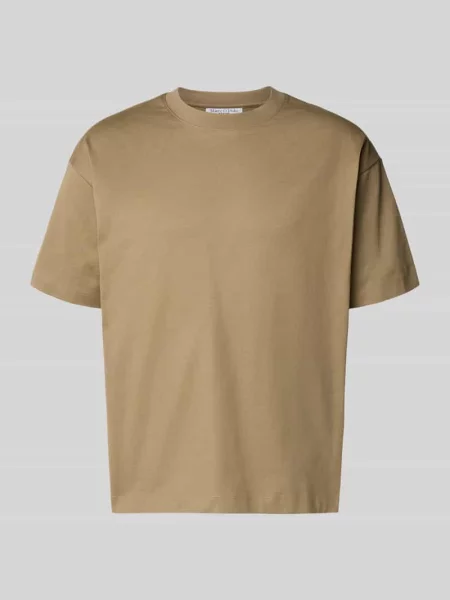 T-shirt o pudełkowym kroju z czystej bawełny Marc O'polo Denim