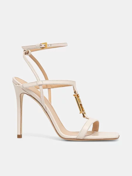 Шкіряні сандалі Elisabetta Franchi
