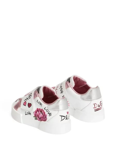 Dětské tenisky Dolce & Gabbana Portofino bílé