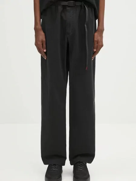 Hlače Gramicci Pant Straight Fit črna