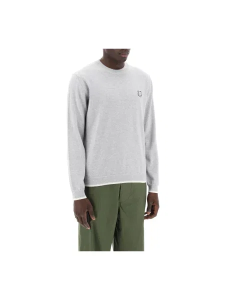 Bluza Maison Kitsune szara