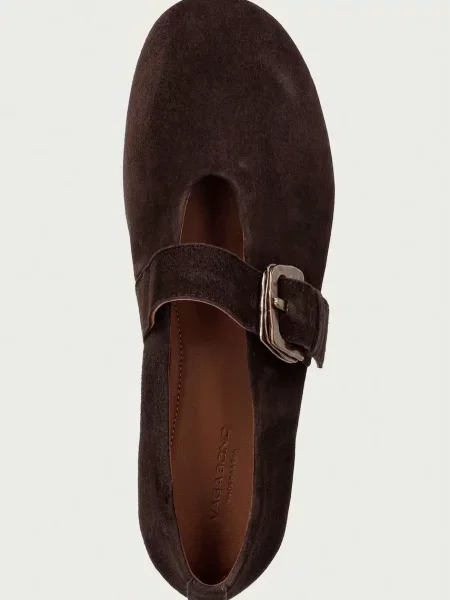 Замшевые балетки Vagabond Shoemakers