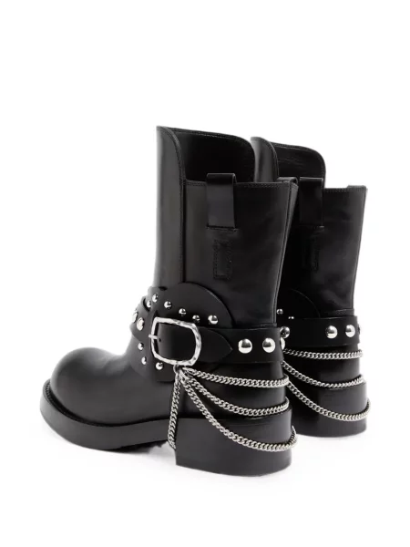 Botine Ann Demeulemeester cu tepi negru