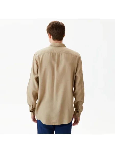 Lacoste Koszula Lacoste beżowa