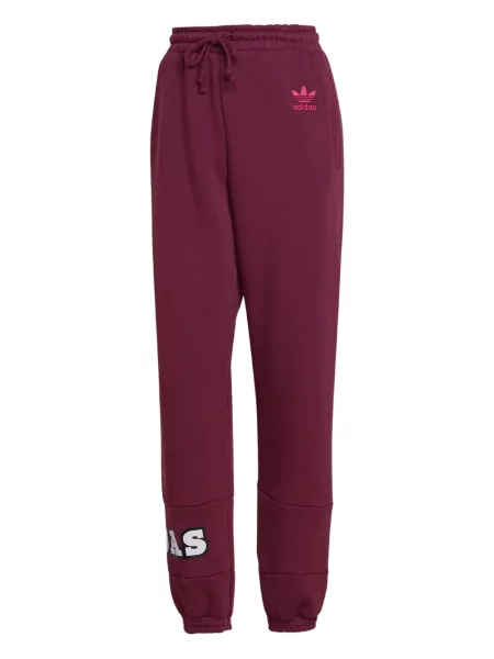 Pruhované běžecké tenisky Adidas Superstar s potiskem růžové
