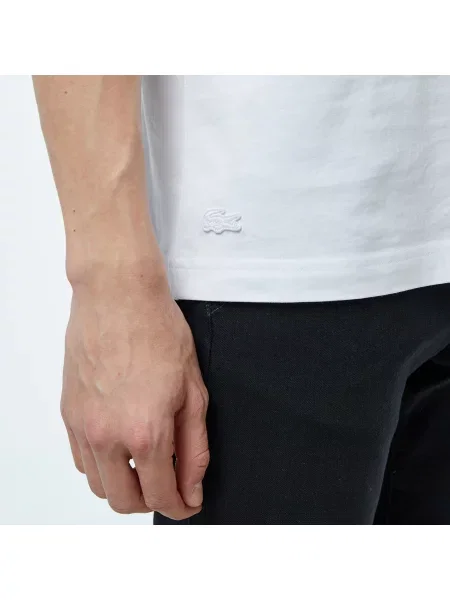 Lacoste T-Shirt Regular Fit biała