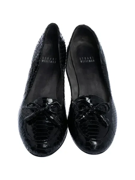 Pantofi cu toc Stuart Weitzman cu funde negru