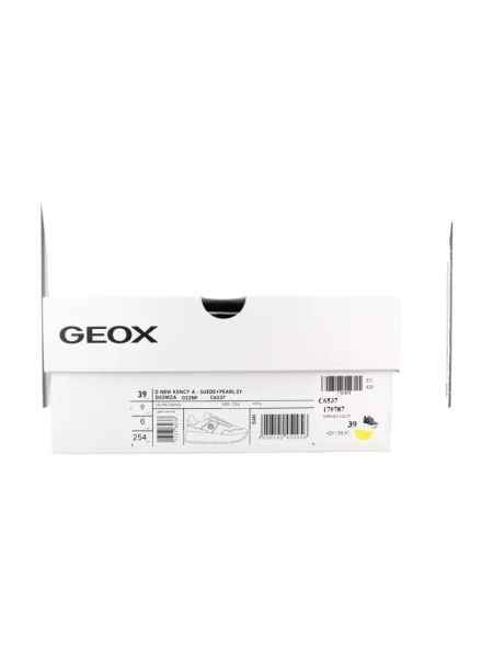 Sneakersy Geox brązowe
