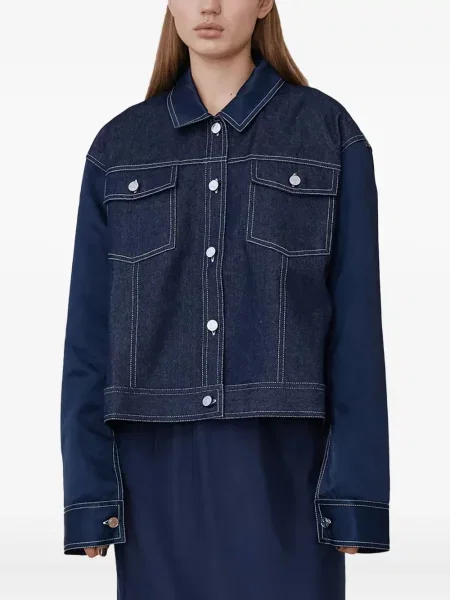 Kurtka jeansowa Opérasport niebieska