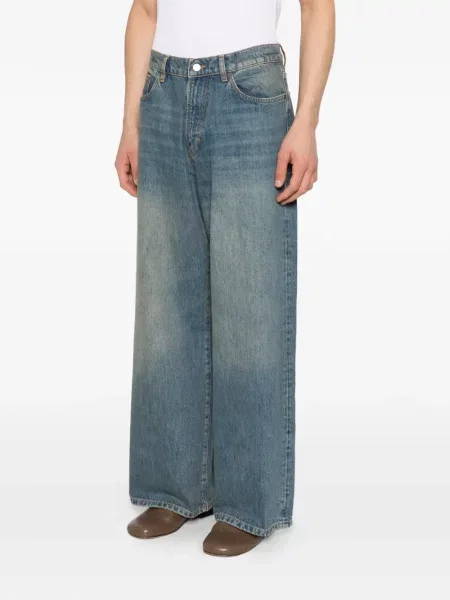 Blugi Jeanerica cu 5 buzunare albastru