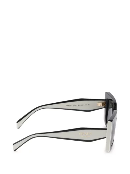 Ochelari de soare Prada Eyewear cu autograf negru