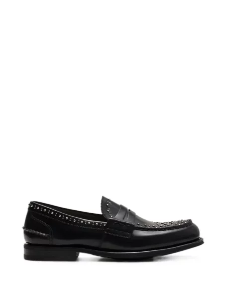 Pantofi loafer Church's din piele negru