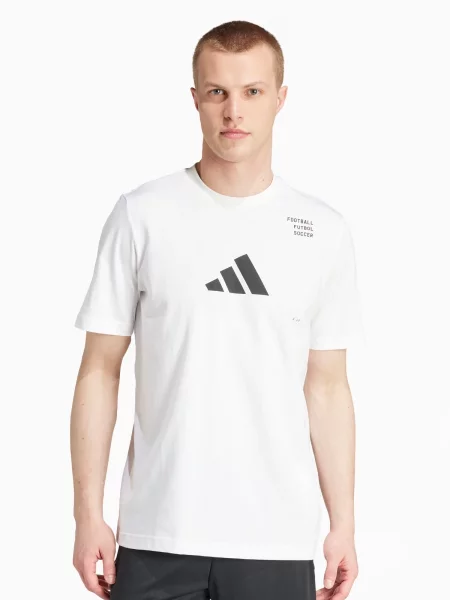 ADIDAS t-shirt sportowy koszulka treningowa S biała