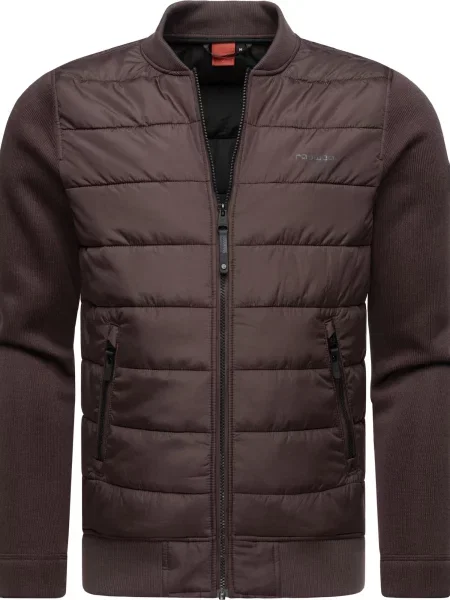 Ragwear Geacă de primăvară-toamnă maro / gri negru