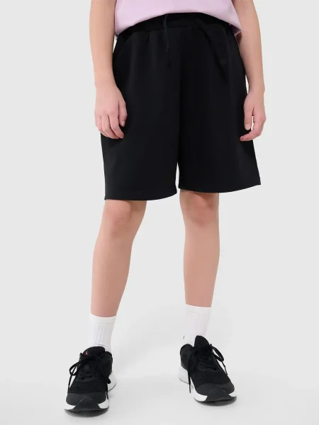 Pantaloni scurți copii 4f negru