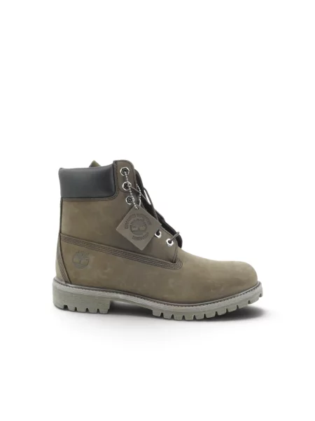 Botki Timberland skórzane brązowe