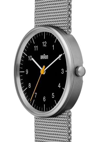 Ceas Braun Watches plasă clasic negru