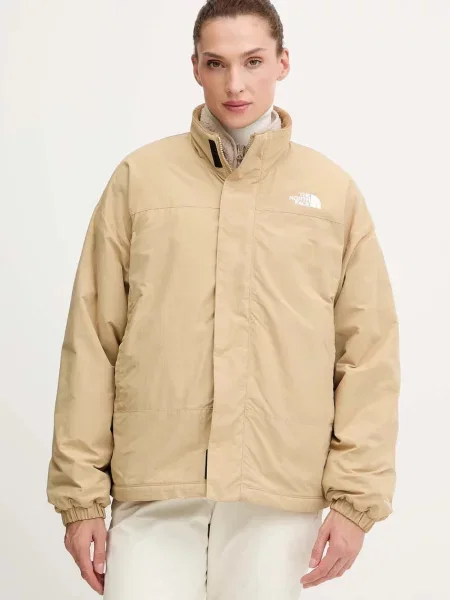 Двустранно спортно яке The North Face Yumiori кафяво преходен модел бежово