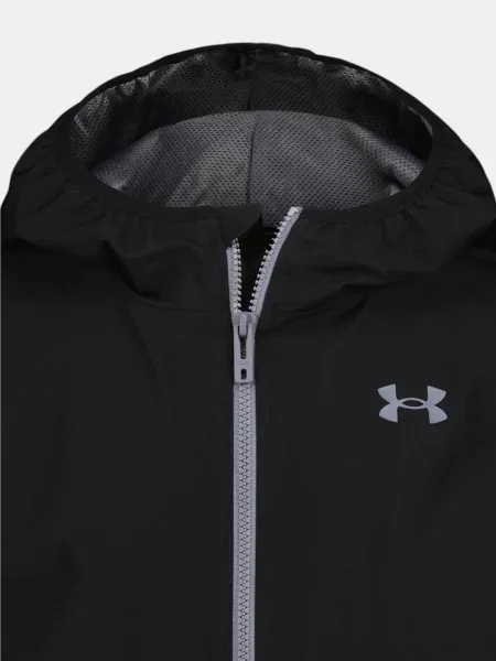 Gyerek széldzseki Under Armour fekete