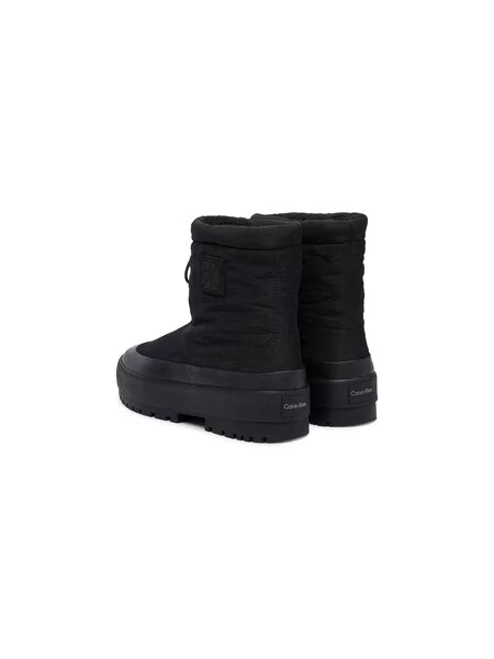 Snehule Calvin Klein Vulc Flatform Snowboot Nyl Aop čierna