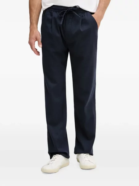 Pantaloni Guess cu cordon albastru